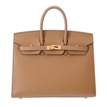 エルメス バーキン 25 セリエ チャイ ヴォー・マダム レディース バッグ 【中古】【bag】