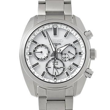 セイコー アストロン SBXC049 ホワイト メンズ 時計 【中古】【wristwatch】