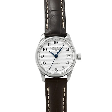 ロンジン マスターコレクション オートマティック L2.128.4.78.3 シルバー レディース 時計 【中古】【wristwatch】