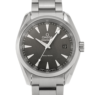 オメガ シーマスター アクアテラ クォーツ 231.10.39.60.06.001 グレー メンズ 時計 【中古】【wristwatch】