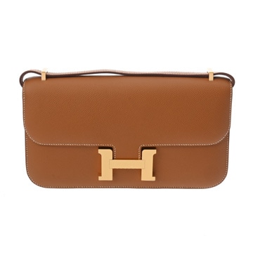 エルメス コンスタンス エラン ミロワール ゴールド ヴォーエプソン レディース バッグ 【中古】【bag】