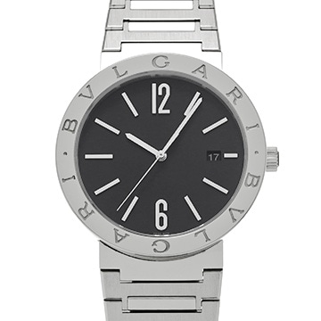 ブルガリ ブルガリ ブルガリ ソロテンポ BB41S ブラック メンズ 時計 【中古】【wristwatch】