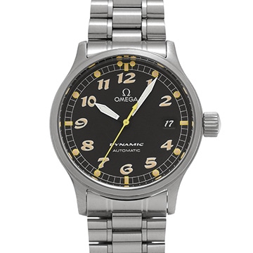 オメガ ダイナミック 5200.50 ブラック メンズ 時計 【中古】【wristwatch】