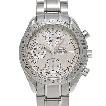 オメガ スピードマスター トリプルカレンダー 3221.30 シルバー メンズ 時計 【中古】【wristwatch】