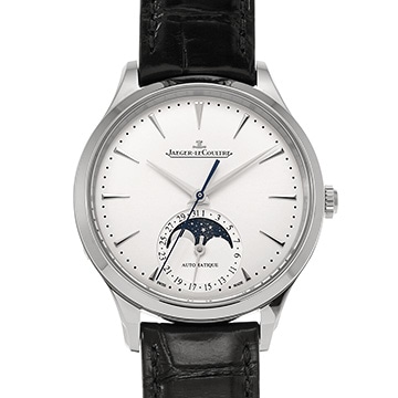ジャガー ルクルト マスター ウルトラスリム ムーン Q1248421 シルバー メンズ 時計 【中古】【wristwatch】