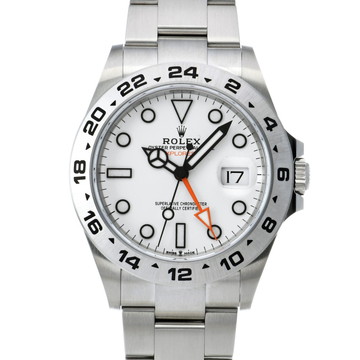 ロレックス エクスプローラー II 226570 ホワイト メンズ 時計 【未使用】【wristwatch】