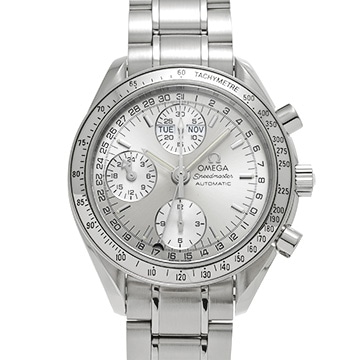 オメガ スピードマスター トリプルカレンダー 3523.30 シルバー メンズ 時計 【中古】【wristwatch】