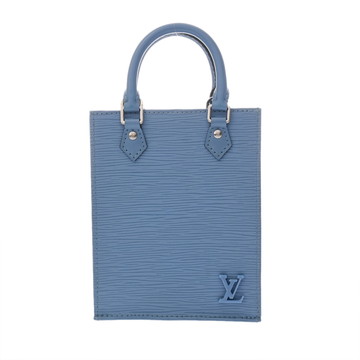 ルイ ヴィトン エピ プティット サックプラ 2WAY ブルーエ M80167 エピレザー レディース バッグ 【中古】【bag】