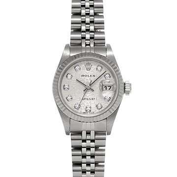 ロレックス デイトジャスト 79174G シルバーコンピュータ/ダイヤモンド レディース 時計 【中古】【wristwatch】