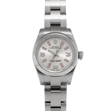 ロレックス オイスターパーペチュアル 176200 シルバー レディース 時計 【中古】【wristwatch】
