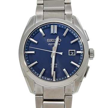 セイコー アストロン SBXD033 ブルー メンズ 時計 【中古】【wristwatch】