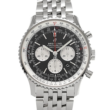 ブライトリング ナビタイマー B01 クロノグラフ 46 AB0127211B1A1 ブラック/シルバー メンズ 時計 【中古】【wristwatch】