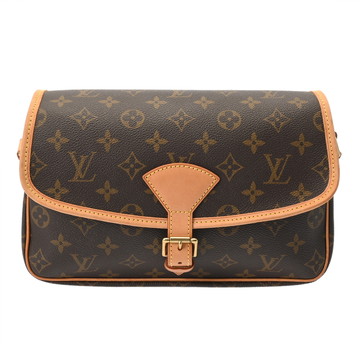 ルイ ヴィトン モノグラム ソローニュ ブラウン M42250 モノグラムキャンバス レディース バッグ 【中古】【bag】