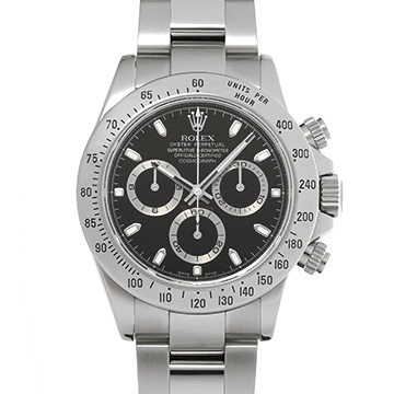 ロレックス コスモグラフ デイトナ 116520 ブラック メンズ 時計 【中古】【wristwatch】
