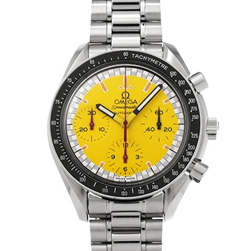 オメガ スピードマスター レーシング ミハエル・シューマッハ 3510.12 イエロー メンズ 時計 【中古】【wristwatch】