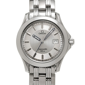 オメガ シーマスター 120 クォーツ 2511.31 シルバー メンズ 時計 【中古】【wristwatch】