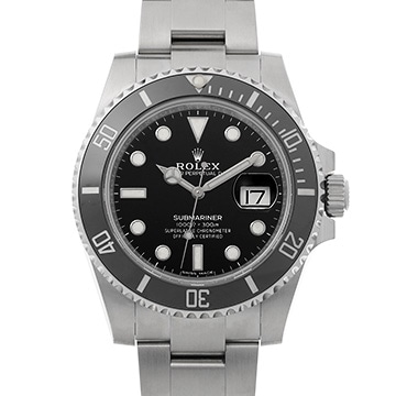 ロレックス サブマリーナ デイト 116610LN ブラック メンズ 時計 【中古】【wristwatch】