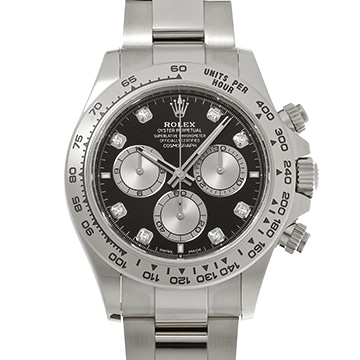 ロレックス コスモグラフ デイトナ 126509G ブライトブラック/スチール/ダイヤモンド メンズ 時計 【中古】【wristwatch】