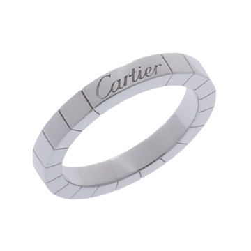 カルティエ ラニエールリング #50 シルバー K18ホワイトゴールド WG レディース ジュエリー 【中古】【jewelry】