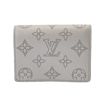 ルイ ヴィトン モノグラムマヒナ ポルトフォイユ クレア グリスリ M80903 レザー レディース 財布 【中古】【purse】