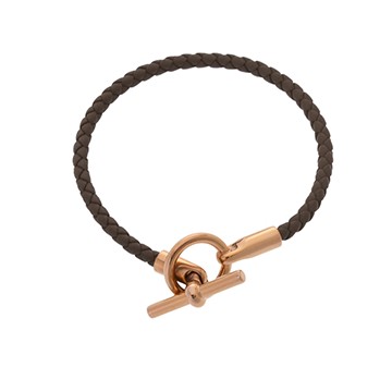 エルメス グレナン  エトゥープ/ゴールド金具 ヴォースイフト レディース ジュエリー 【中古】【jewelry】