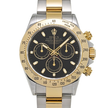 ロレックス コスモグラフ デイトナ 116523 ブラック メンズ 時計 【中古】【wristwatch】