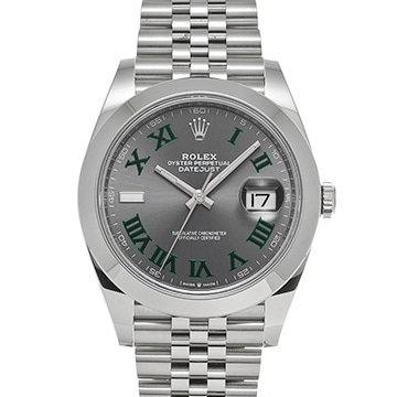 ロレックス デイトジャスト 41 126300 スレートグレー メンズ 時計 【中古】【wristwatch】