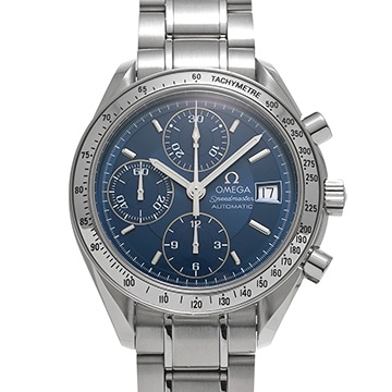 オメガ スピードマスター デイト 3513.80 ブルー メンズ 時計 【中古】【wristwatch】