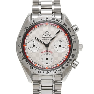オメガ スピードマスター レーシング ミハエル・シューマッハ 2000 3517.30 シルバー メンズ 時計 【中古】【wristwatch】