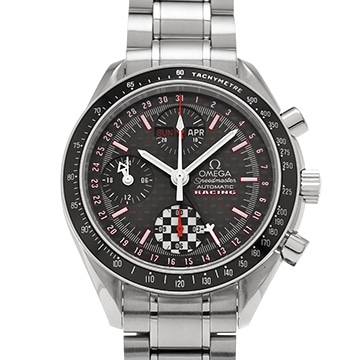 オメガ スピードマスター レーシング ミハエル・シューマッハ 2002 3529.50 ブラック メンズ 時計 【中古】【wristwatch】