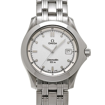 オメガ シーマスター 120 2511.20 ホワイト メンズ 時計 【中古】【wristwatch】