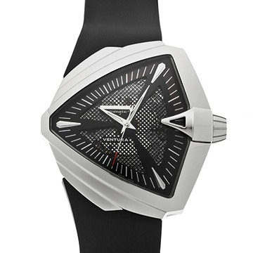 ハミルトン ベンチュラ XXL H24655331 ブラック メンズ 時計 【中古】【wristwatch】