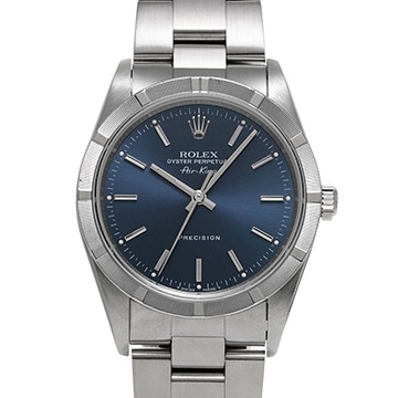 ロレックス エアキング 14010 ブルー メンズ 時計 【中古】【wristwatch】