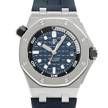 オーデマ ピゲ ロイヤルオーク オフショア ダイバー 15720ST.OO.A027CA.01 ブルー メンズ 時計 【中古】【wristwatch】