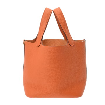 エルメス ピコタンロック PM オレンジ トリヨンクレマンス レディース バッグ 【中古】【bag】