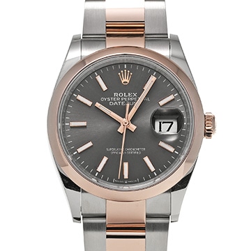 ロレックス デイトジャスト 36 126201 スレート メンズ 時計 【中古】【wristwatch】