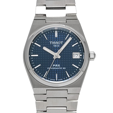 ティソ PRX パワーマティック 80 T137.207.11.041.00 ブルー メンズ 時計 【中古】【wristwatch】