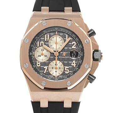 オーデマ ピゲ ロイヤルオーク オフショア クロノグラフ 26470OR.OO.A125CR.01 グレー メンズ 時計 【中古】【wristwatch】