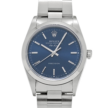 ロレックス エアキング 14000M ブルー メンズ 時計 【中古】【wristwatch】