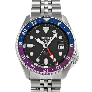 セイコー 5スポーツ SKXシリーズ SBSC021 ブラック メンズ 時計 【中古】【wristwatch】