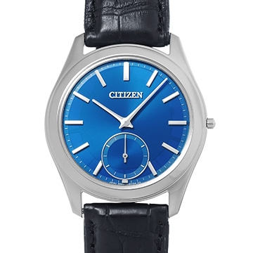 シチズン エコ・ドライブ ワン AQ5010-01L ブルー メンズ 時計 【中古】【wristwatch】