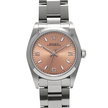 ロレックス オイスターパーペチュアル 77080 ピンク ユニセックス 時計 【中古】【wristwatch】