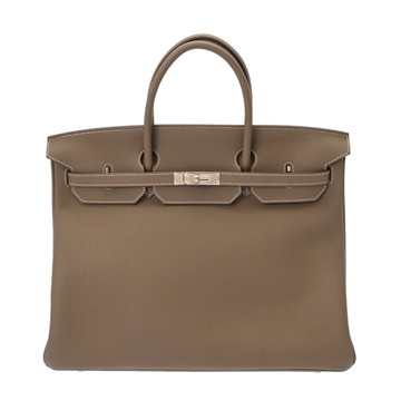 エルメス バーキン 40 エトゥープ トゴ ユニセックス バッグ 【中古】【bag】