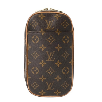 ルイ ヴィトン モノグラム ポシェットガンジュ ブラウン M51870 モノグラムキャンバス レディース 【中古】【bag】