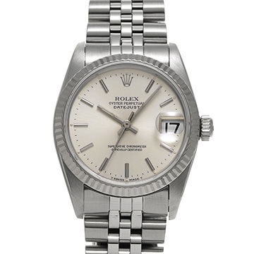 ロレックス デイトジャスト 68274 シルバー ユニセックス 時計 【中古】【wristwatch】