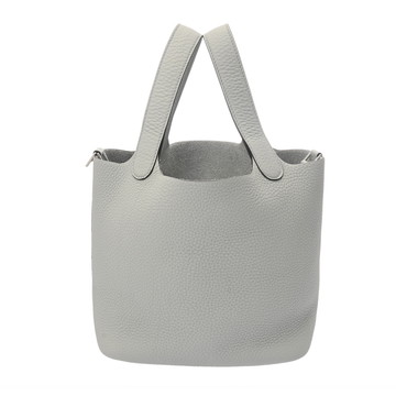 エルメス ピコタンロック PM ブルーグラシエ トリヨンクレマンス レディース バッグ 【未使用】【bag】