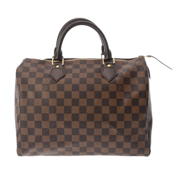 ルイ ヴィトン ダミエ スピーディ 30 エベヌ N41531 ダミエキャンバス レディース バッグ 【中古】【bag】