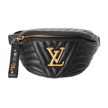 ルイ ヴィトン ニューウェーブ バムバッグ ブラック M53750 カーフレザー メンズ バッグ 【中古】【bag】