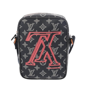 ルイ ヴィトン ダヌーブ PM ブルーマリーン/コライユ M43678 モノグラムインク メンズ バッグ 【中古】【bag】