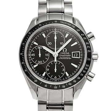 オメガ スピードマスター デイト 3210.50 ブラック メンズ 時計 【中古】【wristwatch】